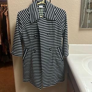 Cabi Navy and White Jacket